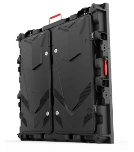 Close-up of the die-cast aluminium cabinet with sealed joints and smooth frame finish