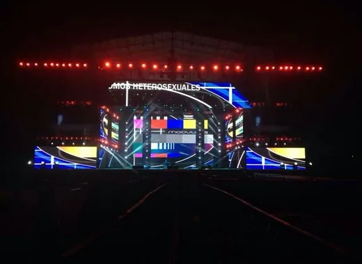 96sqm Outdoor Rental LED Screen in San Diego Chile