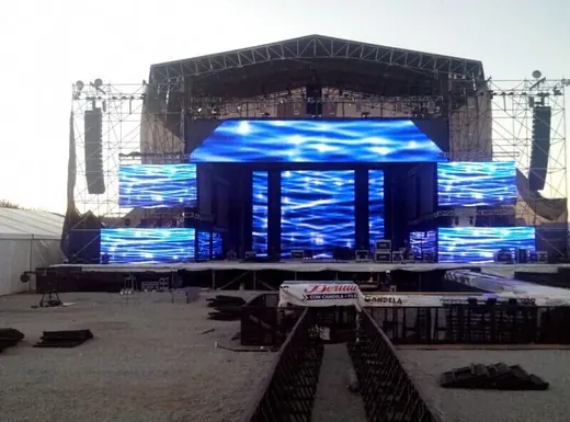 96sqm Outdoor Rental LED Screen in San Diego Chile