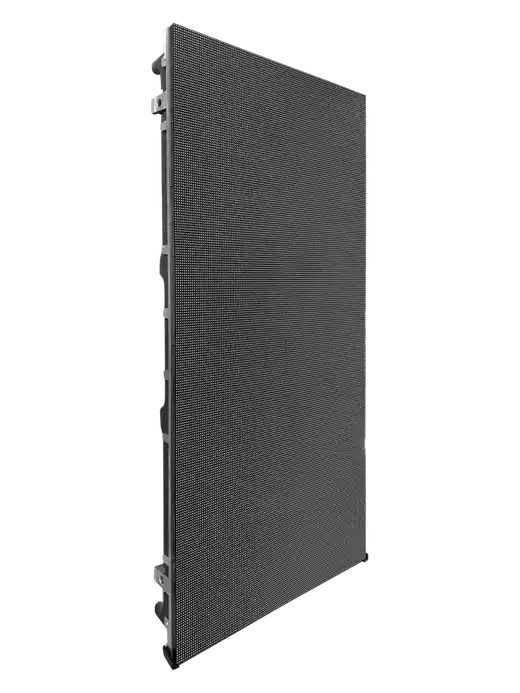 Rear view of the H Series cabinet showing rear service access and power and signal connectors