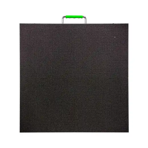 Rental LED screen cabinet U Series with aluminium die-cast housing and integrated handles