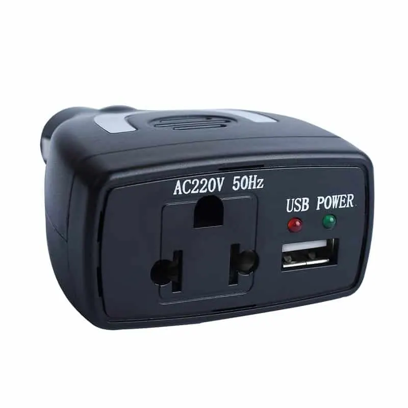 75W Power Inverter Modified Sine Wave DC to AC Converter Car Inverter with USB American Socket view 2