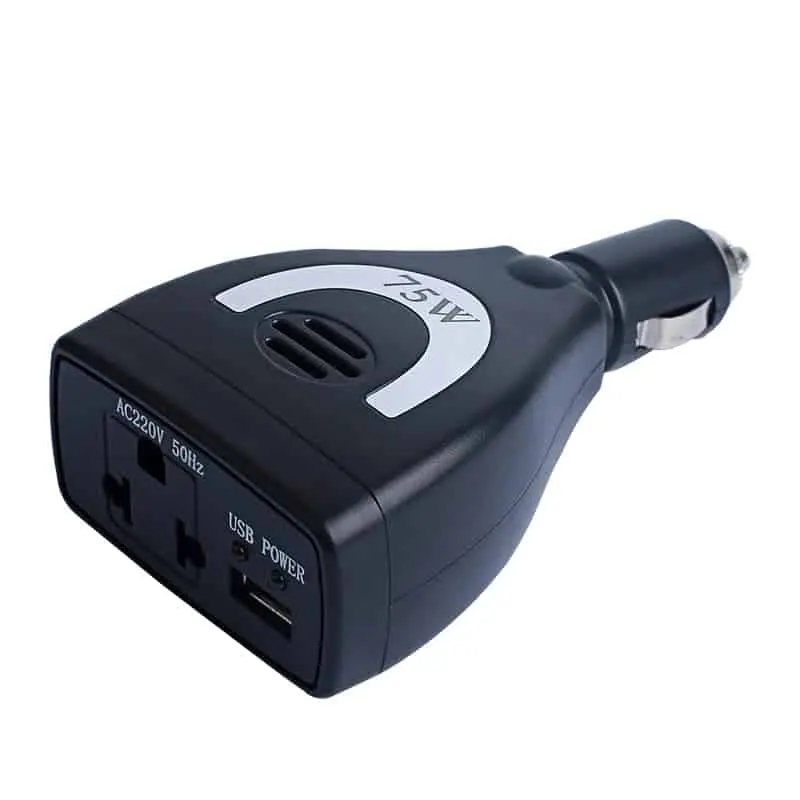 75W Power Inverter Modified Sine Wave DC to AC Converter Car Inverter with USB American Socket view 4