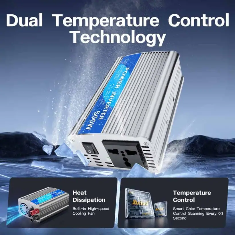 500W Modified Sine Wave DC to AC Voltage Converter detail 3