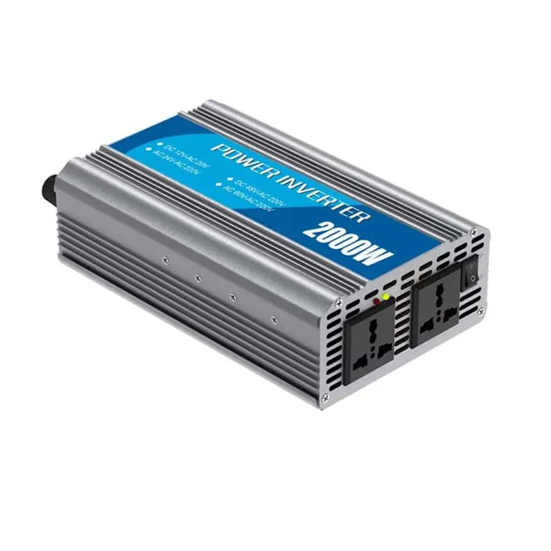 2000W Modified Sine Wave Power Inverter with Universal Socket view 2
