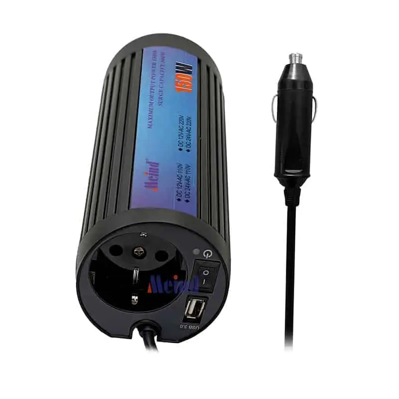 150W Modified Sine Wave Power Inverter Car Inverter with Cup-Shaped detail 2