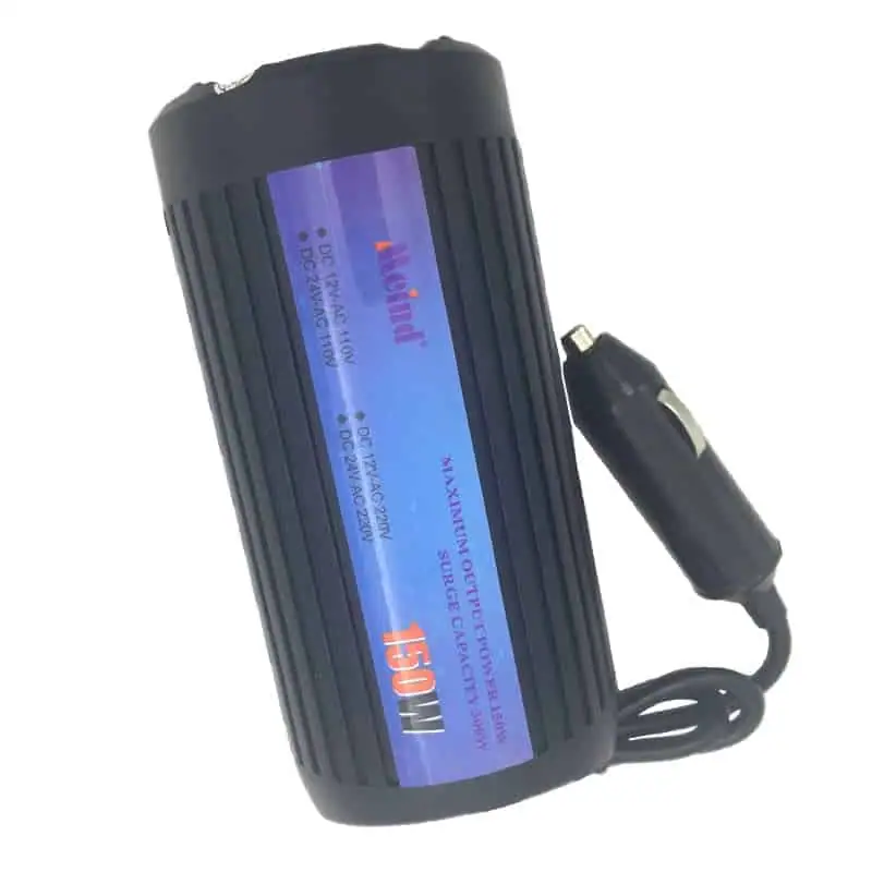 150W Modified Sine Wave Power Inverter Car Inverter with Cup-Shaped detail 1