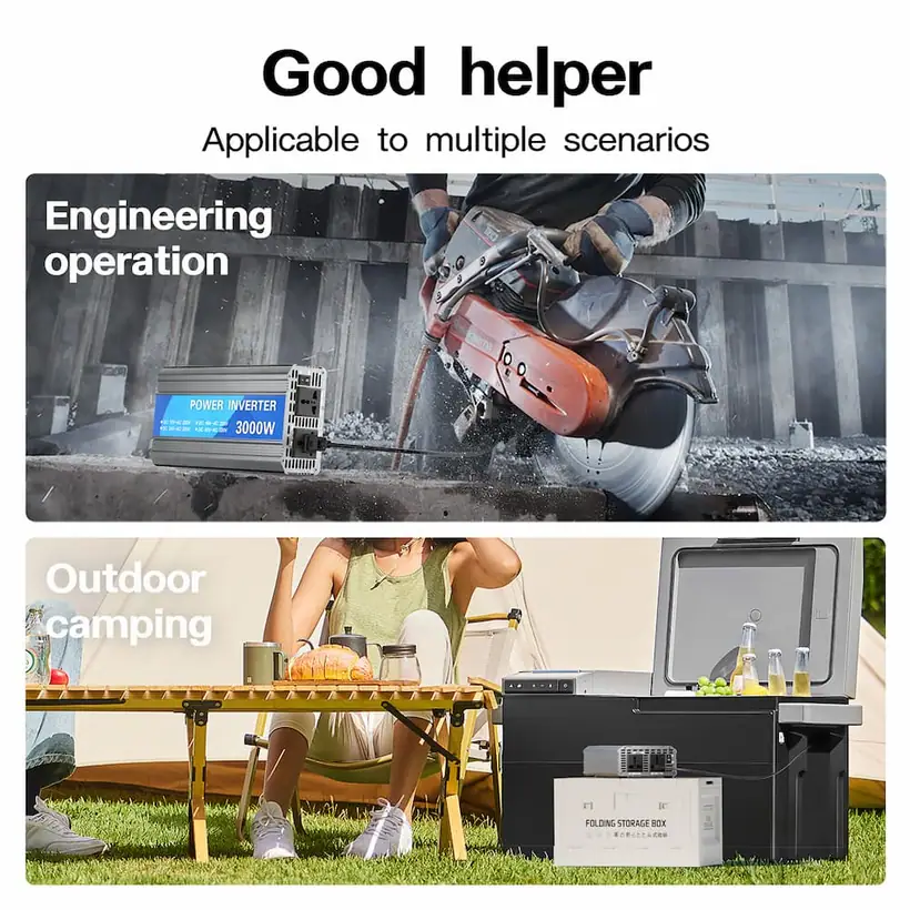 3000W Power Inverters for Home with Universal Socket detail 8