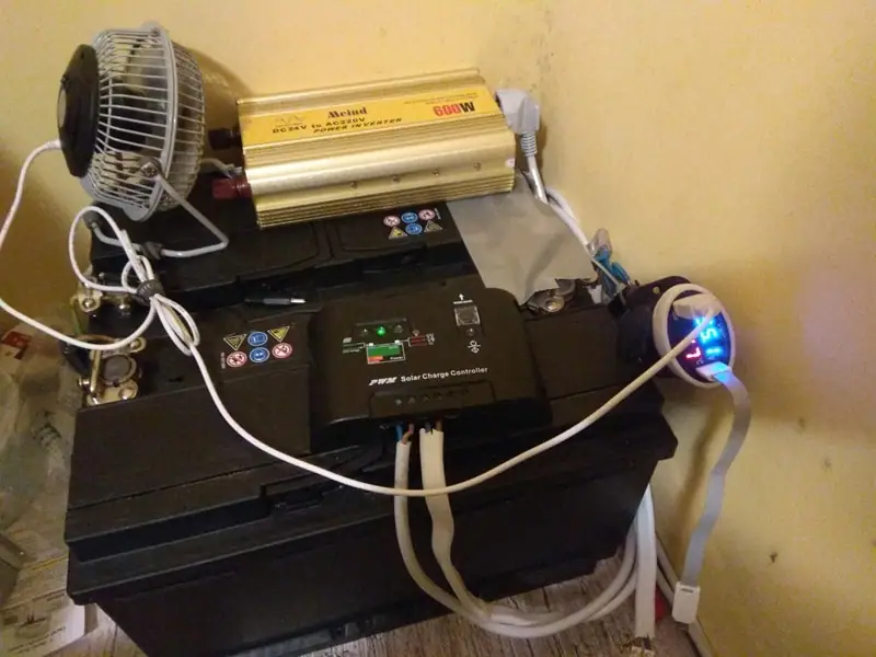 Meind 600W Pure Sine Wave Inverter been Used in Solar System illustration 1