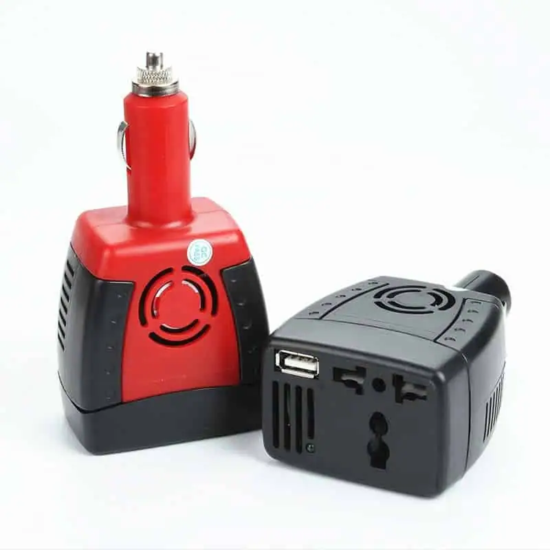 150W Power Inverter Modified Sine Wave DC to AC Car Inverter with USB Universal Socket detail 2