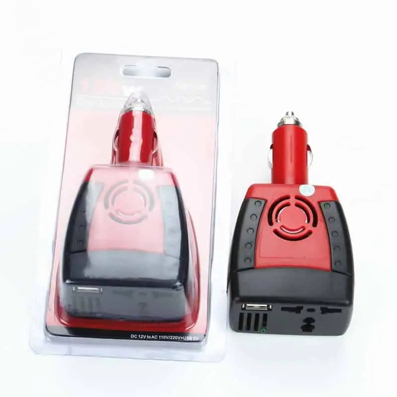 150W Power Inverter Modified Sine Wave DC to AC Car Inverter with USB Universal Socket detail 6