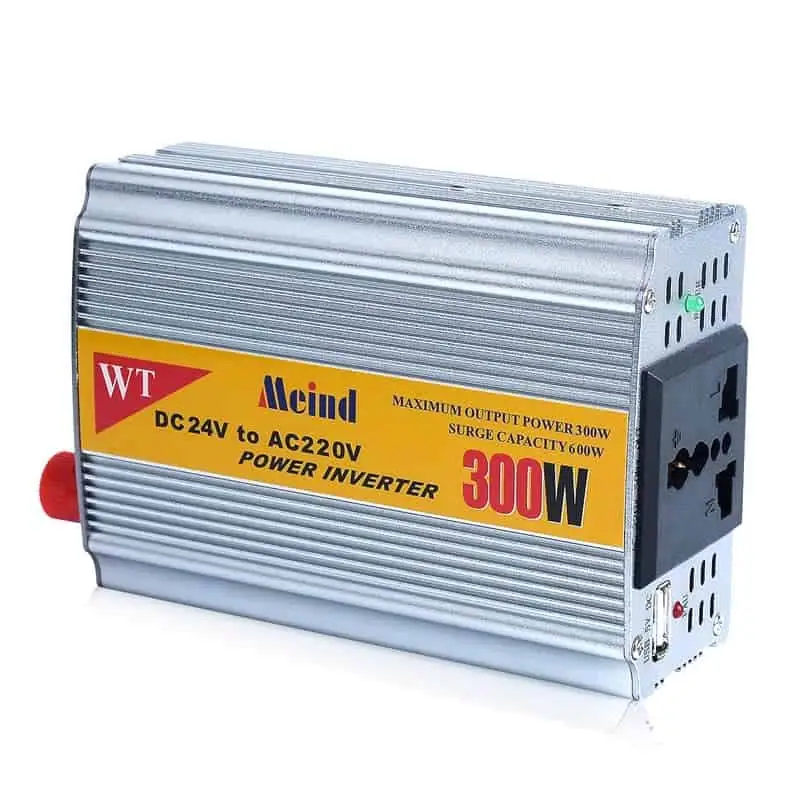 300W DC to AC Modified Sine Wave Power Inverter for Car with USB Universal Socket detail 1