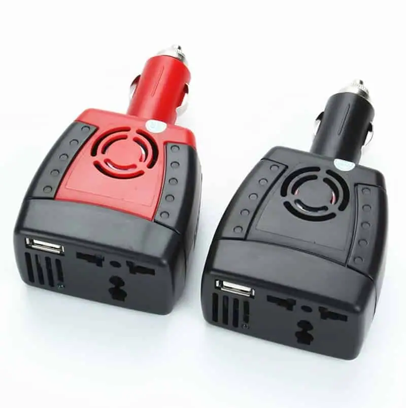 150W Power Inverter Modified Sine Wave DC to AC Car Inverter with USB Universal Socket detail 3