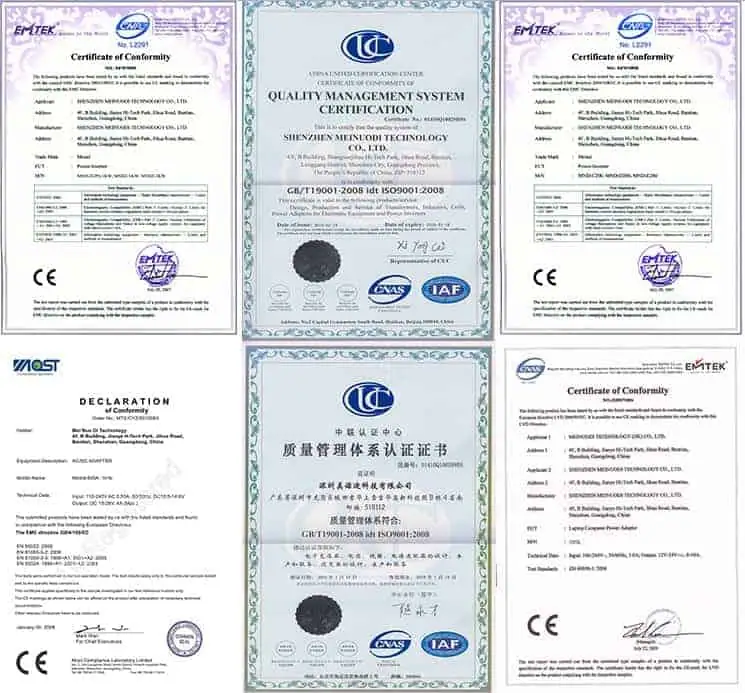 Meind factory and certification 2