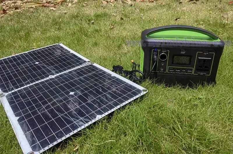 600W Pure Sine Wave Portable Power Station Power Generator with Li Battery QC 3.0 PD65W detail 3