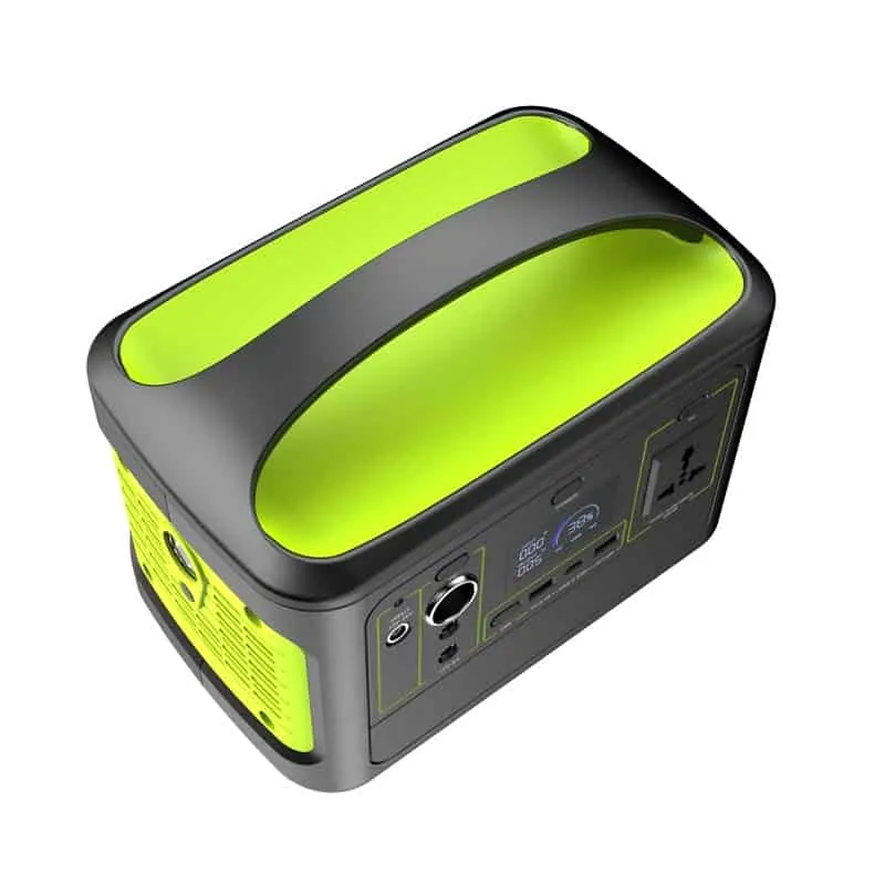 600W Pure Sine Wave Portable Power Station Power Generator with Li Battery QC 3.0 PD65W view 4