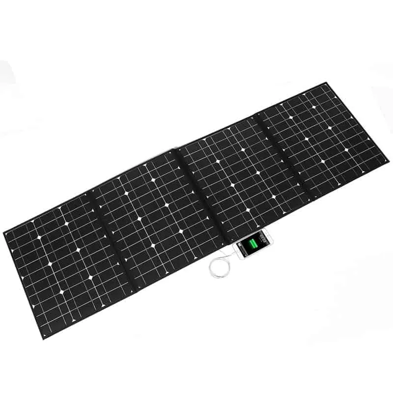 150W Portable Foldable Monocrystalline Solar Panel