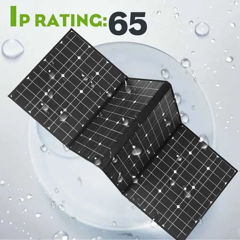 150W Portable Foldable Monocrystalline Solar Panel detail 1