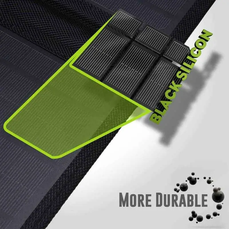 150W Portable Foldable Monocrystalline Solar Panel detail 3