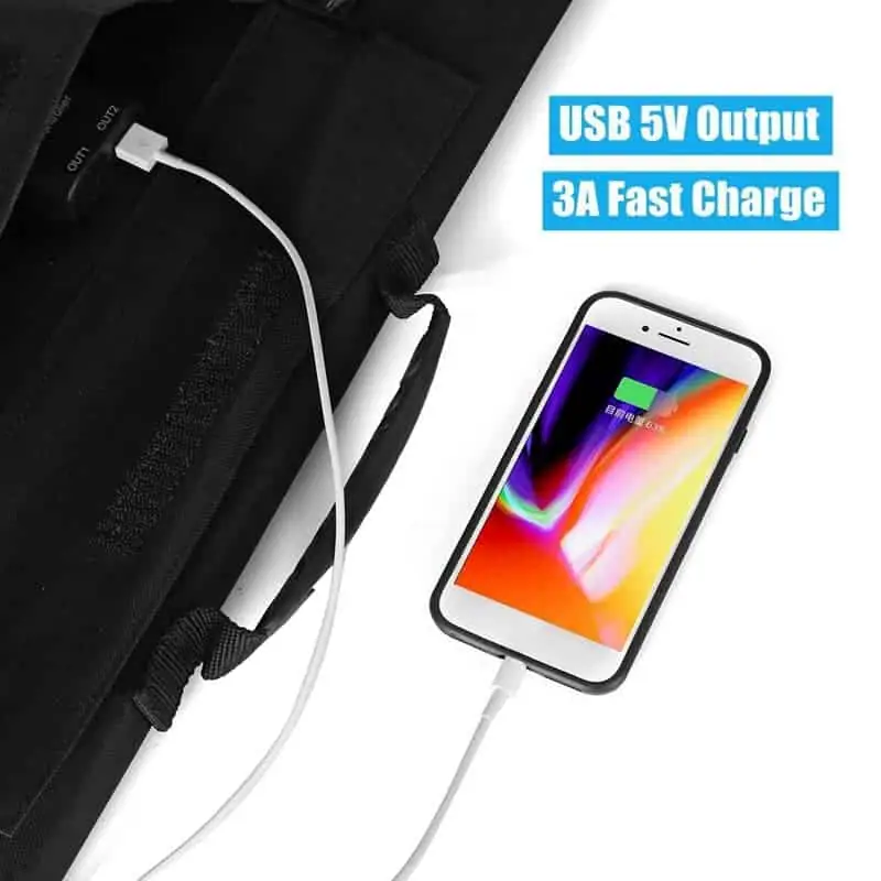 150W Portable Foldable Monocrystalline Solar Panel detail 6