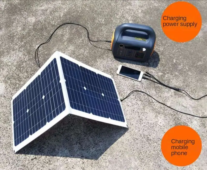 50W Foldable Portable Monocrystalline Solar Panel detail 6