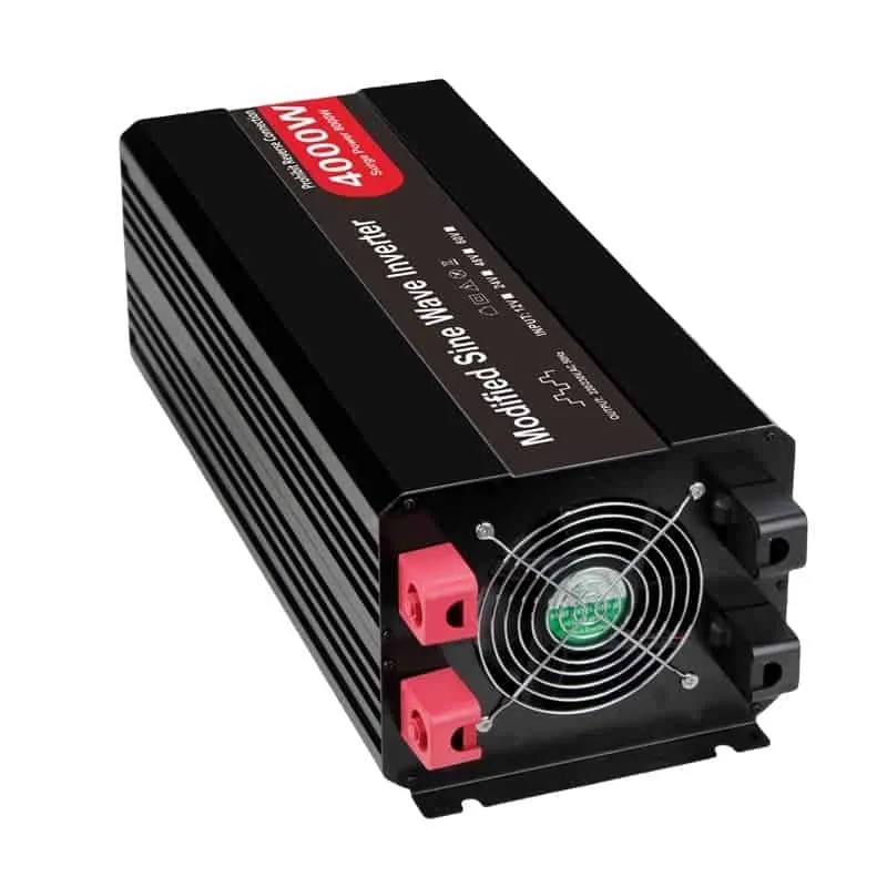 4000W DC 12V/24V/48V to AC 110V/220V Modified Sine Wave Power Inverter with LCD Display view 3