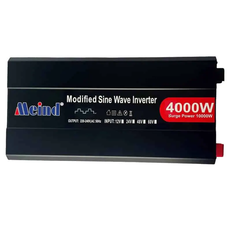 4000W DC 12V/24V/48V to AC 110V/220V Modified Sine Wave Power Inverter with LCD Display view 2