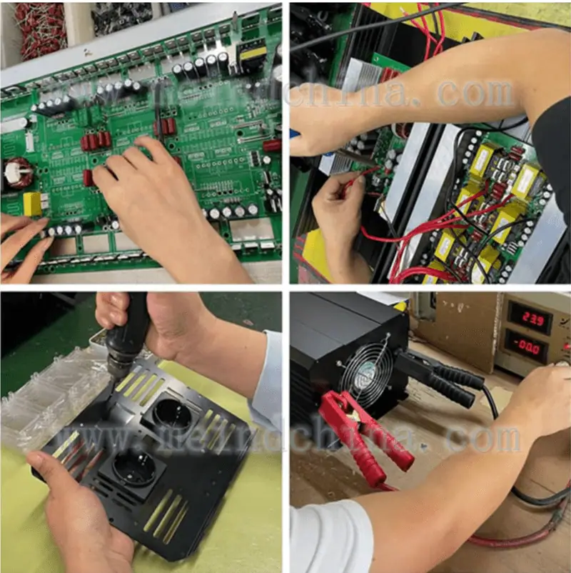 How does a Power Inverter order is executed in a China factory? illustration 2
