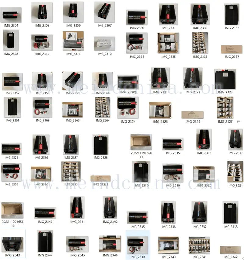 How does a Power Inverter order is executed in a China factory? illustration 7