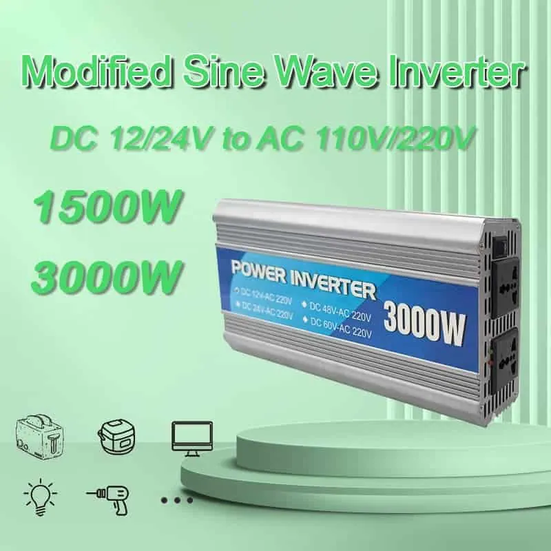 3000W Power Inverters for Home with Universal Socket