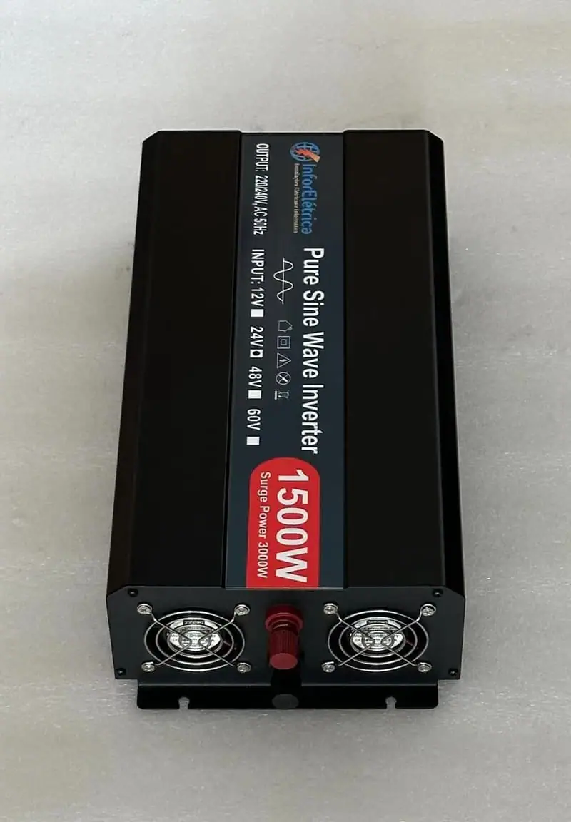 A sample order (1500W pure sine wave power inverter with charge&UPS function) is completed illustration 2