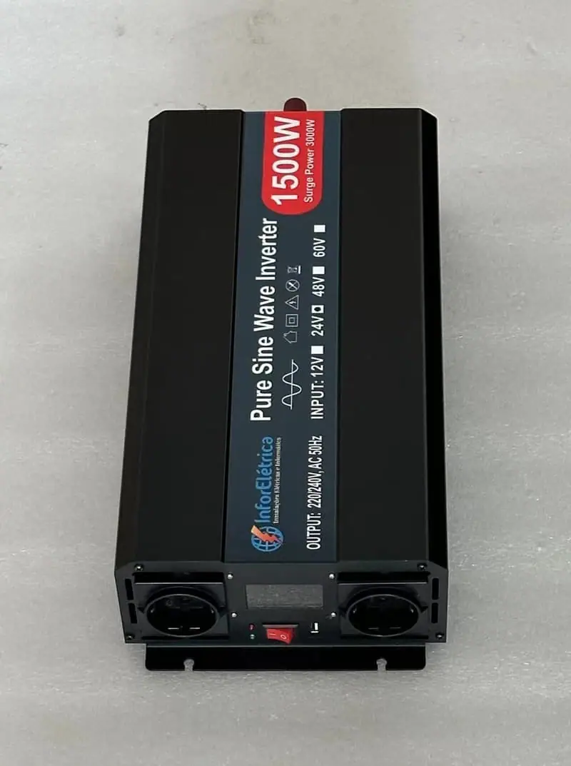A sample order (1500W pure sine wave power inverter with charge&UPS function) is completed illustration 3