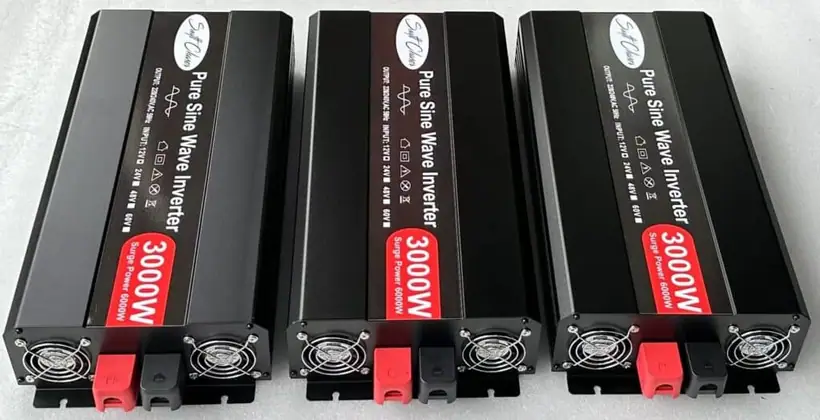 New sample order completed – 3pcs 3000W pure sine wave power inverters with EU sockets illustration 2