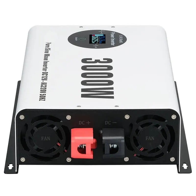 3000W Pure Sine Wave Power Inverter with LCD Wireless Remote Control view 3