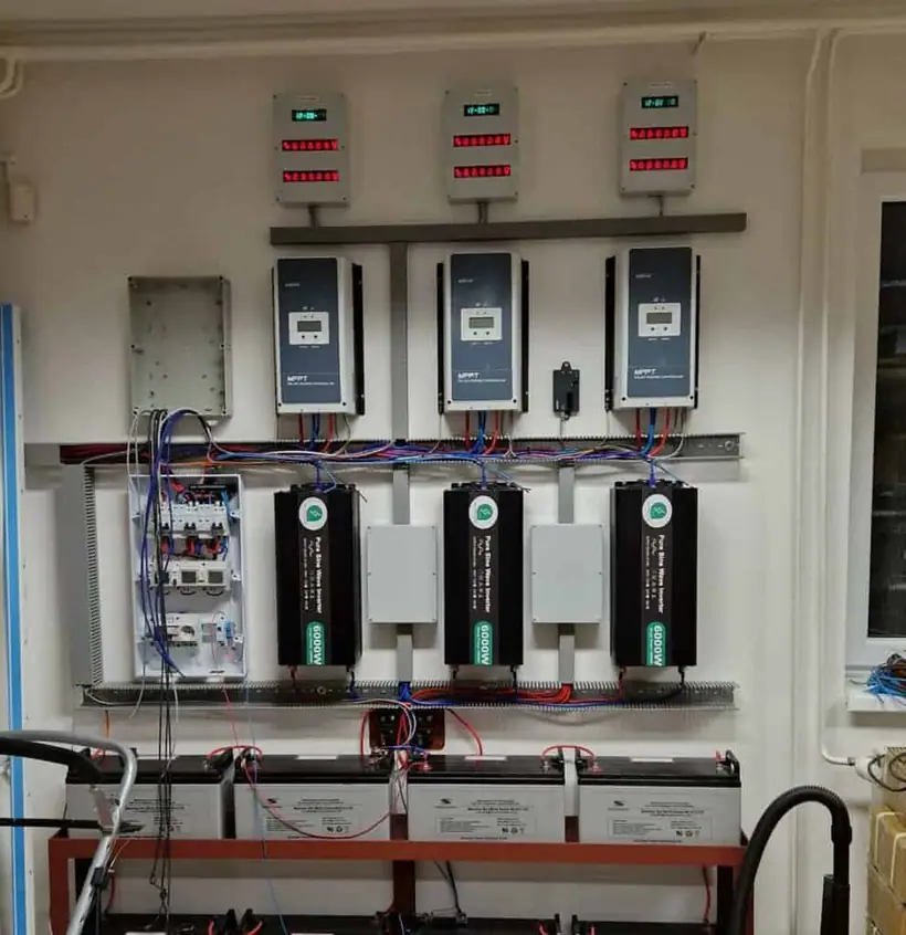 6000W Pure Sine Wave Power Inverter in Off-grid Solar System illustration 1
