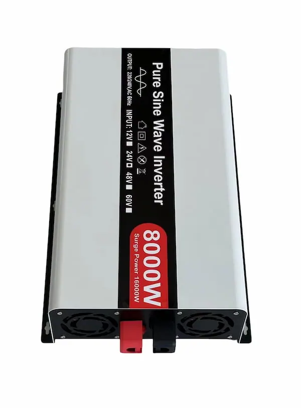 8000W DC 24V/48V to AC 110V/220V Pure Sine Wave Power Inverter for Home with LCD Display view 2