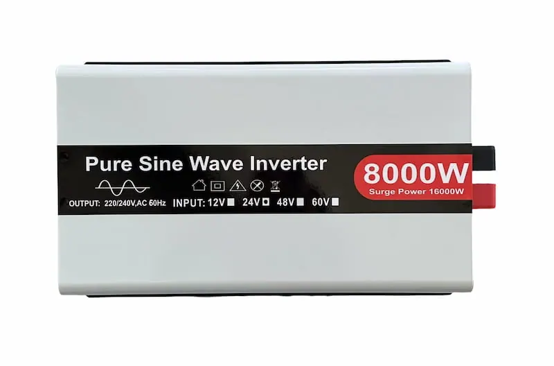 8000W DC 24V/48V to AC 110V/220V Pure Sine Wave Power Inverter for Home with LCD Display view 3