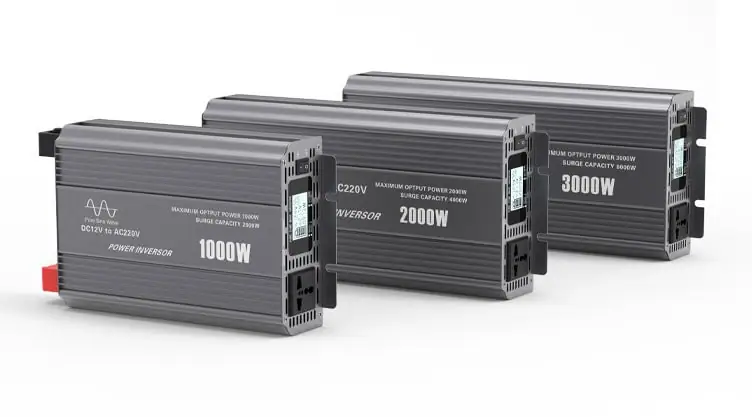3000W DC 12V/24V/48V to AC 110V/220V Pure Sine Wave Power Inverter with LCD Display detail 1