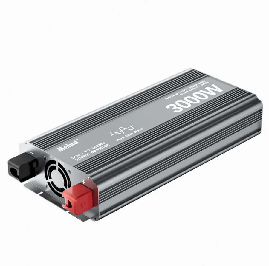 3000W DC 12V/24V/48V to AC 110V/220V Pure Sine Wave Power Inverter with LCD Display view 3