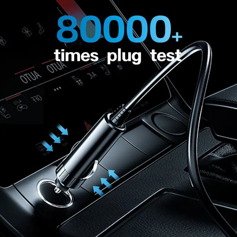 200W DC 12V to AC 220 110V Car Inverter 4 USB Output QC3.0 PD Fast Charging Voltage Inverter for Cars detail 2
