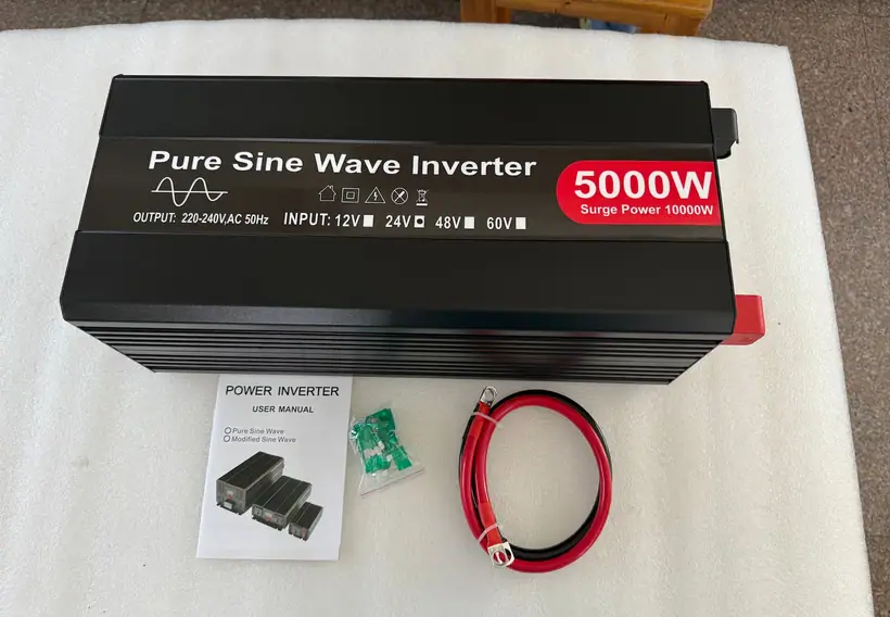 5000W Pure Sine Wave Power Inverter (UK Socket, 10000W Peak) illustration 3