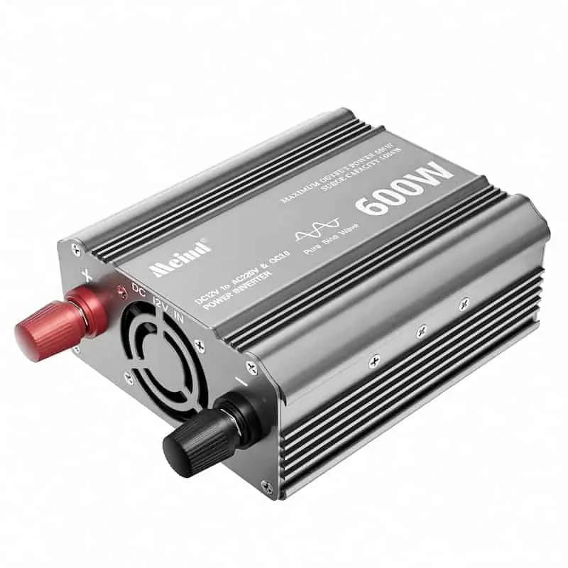 600W DC 12V/24V to AC 110V/220V Pure Sine Wave Power Inverter with LCD Display view 4