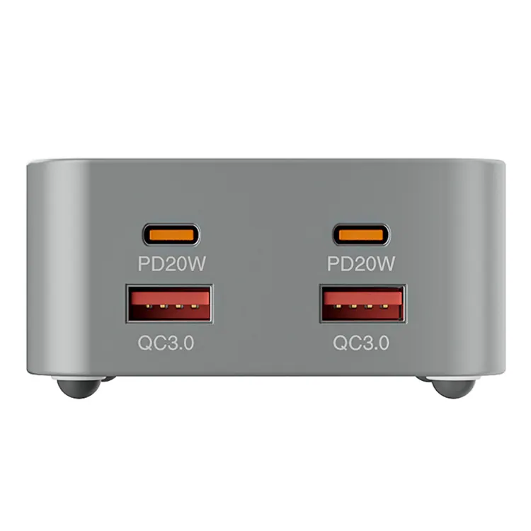 200W DC 12V to AC 220 110V Car Inverter 4 USB Output QC3.0 PD20W Fast Charging Voltage Inverter for Cars view 2