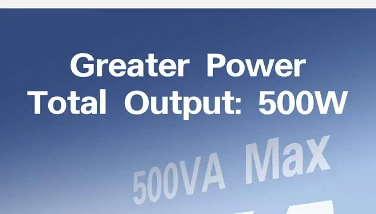 500W DC 12V/24V to AC 110V/220V Peak 1000W Off-Grid Solar Inverter detail 8