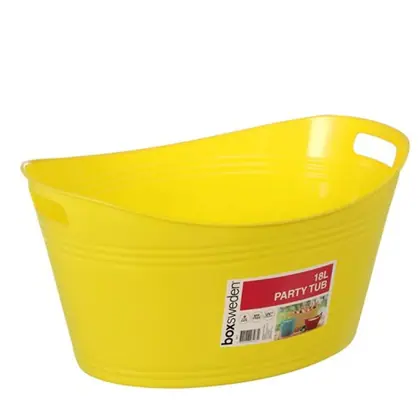 PARTY TUB 18L 4 ASSTD