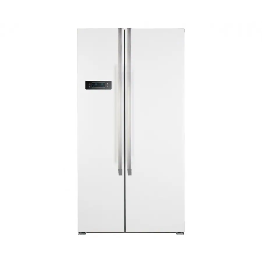 Heller Side by Side White Fridge & Freezer 562 Litres