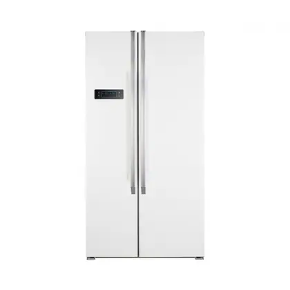 Heller Side by Side White Fridge & Freezer 562 Litres