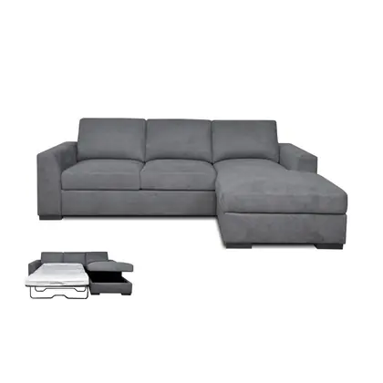 OXFORD 3 SEATER WITH SOFA BED AND CHAISE STORAGE