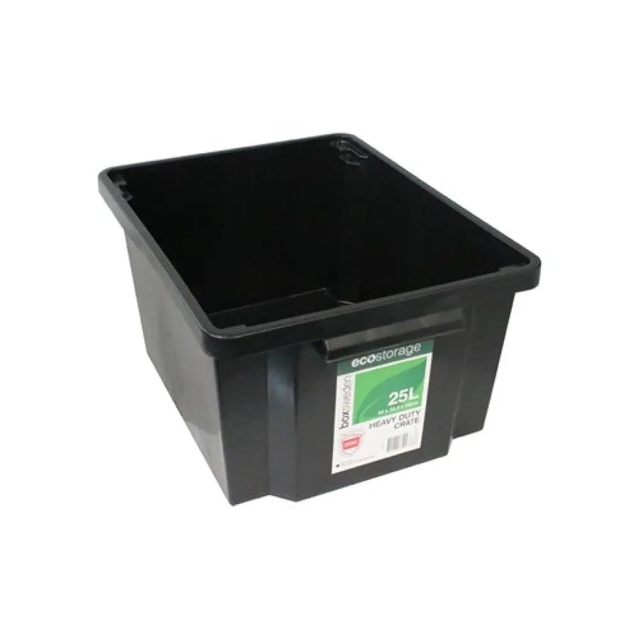 ECO STORAGE HEAVY DUTY CRATE 25L