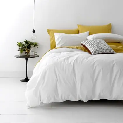 Park Avenue European Vintage Washed Cotton Quilt Cover Set King Size